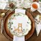 Set of 16 Baby Shower Premium Paper Plates - Woodland, 9 Inch
